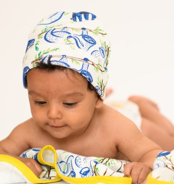 *New* Sloth Baby Beanie- sized up!