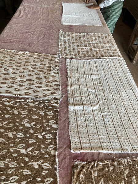 Stripe Shorts: Adult Dabu | Dark Brown