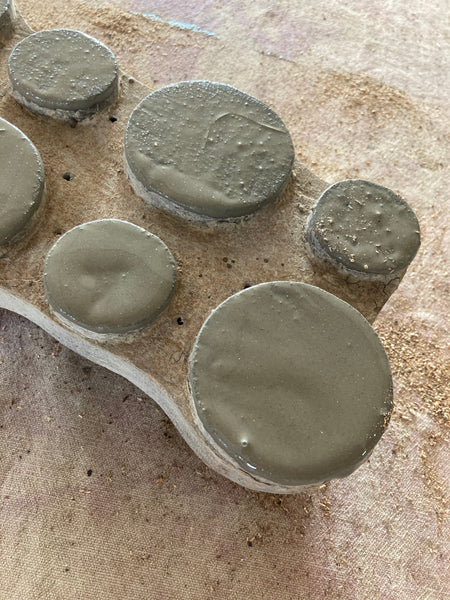 Polka Shorts: Adult Dabu | Dark Brown