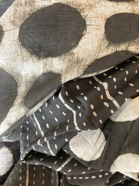 Polka Shorts: Adult Dabu | Dark Brown