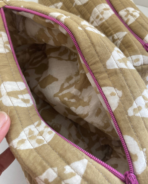 All Purpose Pouches- Forest Yellow