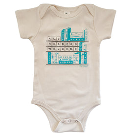 All Readers Welcome- Organic Onesie