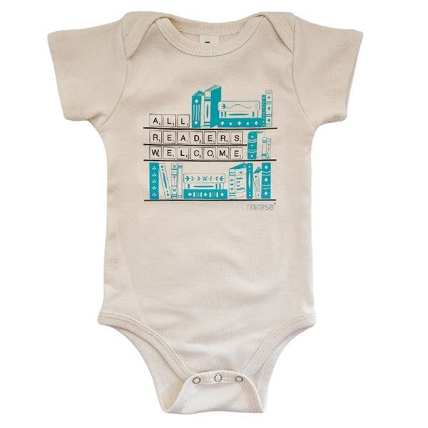 All Readers Welcome- Organic Onesie