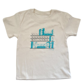 All Readers Welcome - organic t-shirt