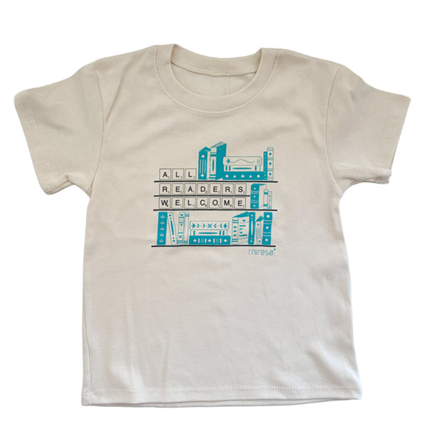 All Readers Welcome - organic t-shirt