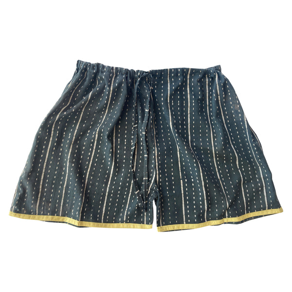 Stripe Shorts: Adult Dabu | Dark Brown