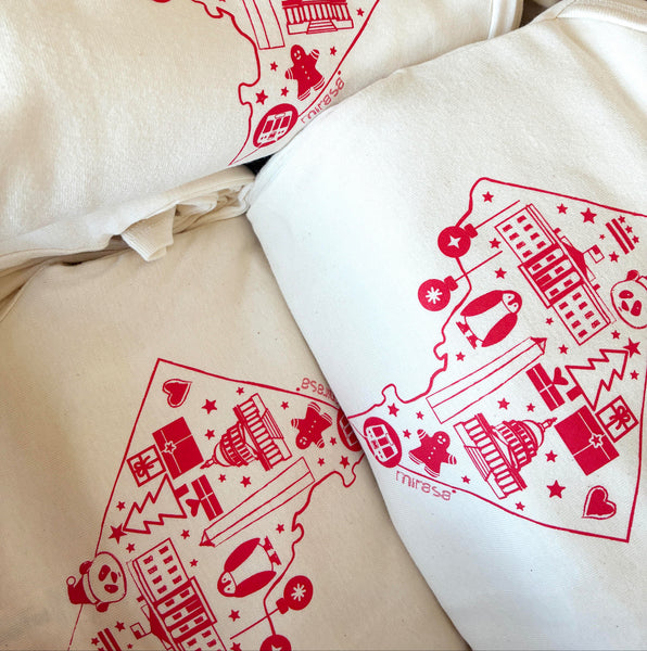 My DC Holiday: Long Sleeve Onesie