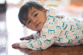 *clearance* Owl Hoody - mirasa, clothing - organic cotton baby clothing 