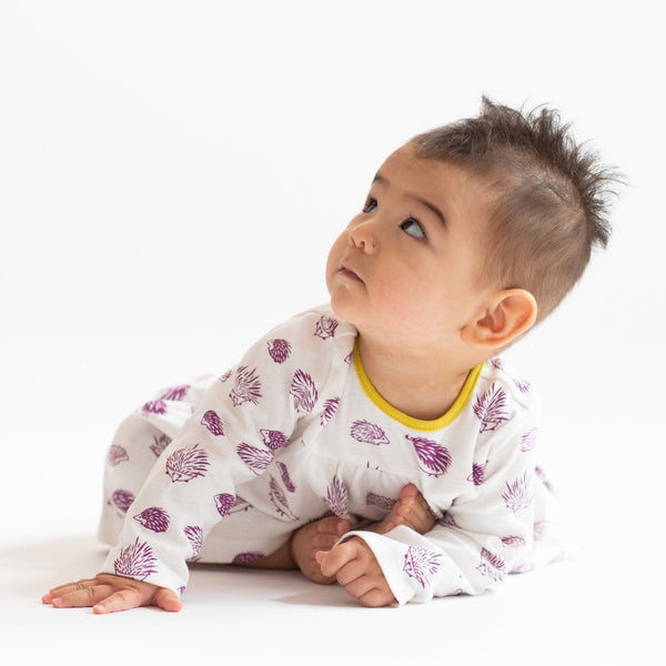 Baby Porcupine Dress | Fuchsia