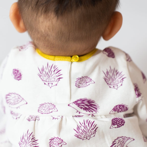 Baby Porcupine Dress | Fuchsia