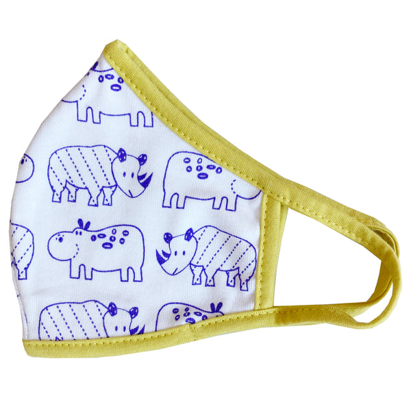 Hippo + Rhino Mask | kids & adults