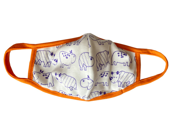 Hippo + Rhino Mask | kids & adults