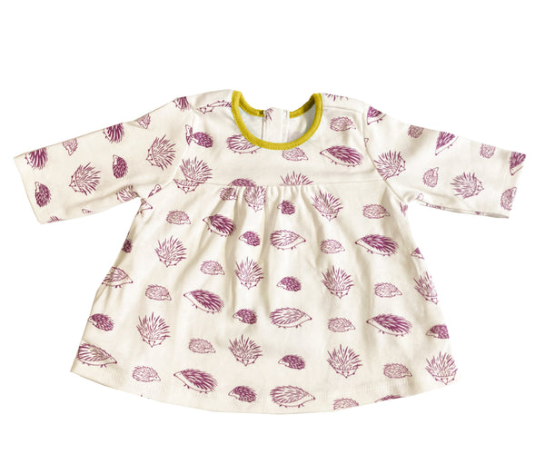 Baby Porcupine Dress | Fuchsia