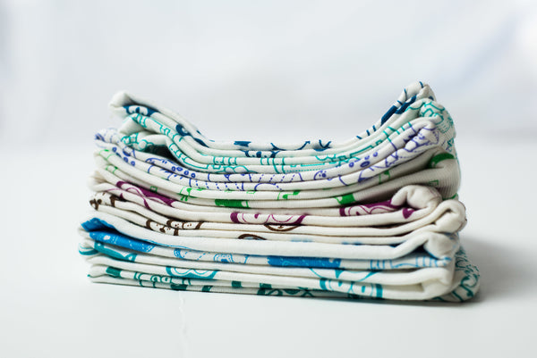 Organic Baby Beanie Gift Set