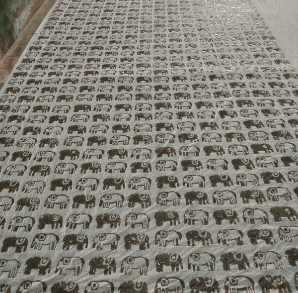 Elephant Dress | handmade | indigo - mirasa, clothing - organic cotton baby clothing 