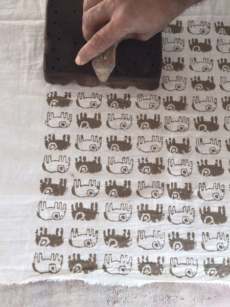 Elephant Dress | handmade | indigo - mirasa, clothing - organic cotton baby clothing 