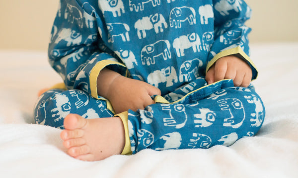Elephant Pants | handmade | indigo - mirasa, clothing - organic cotton baby clothing 