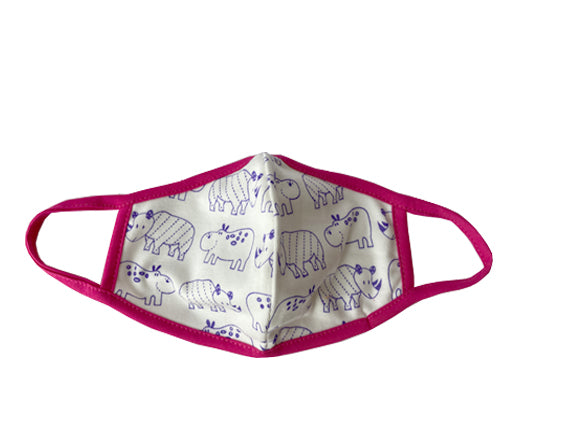 Hippo + Rhino Mask | kids & adults