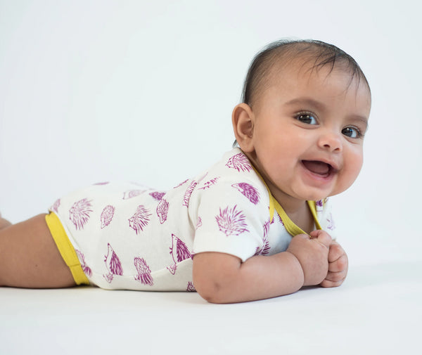 *New* porcupine onesie - mirasa, clothing - organic cotton baby clothing 