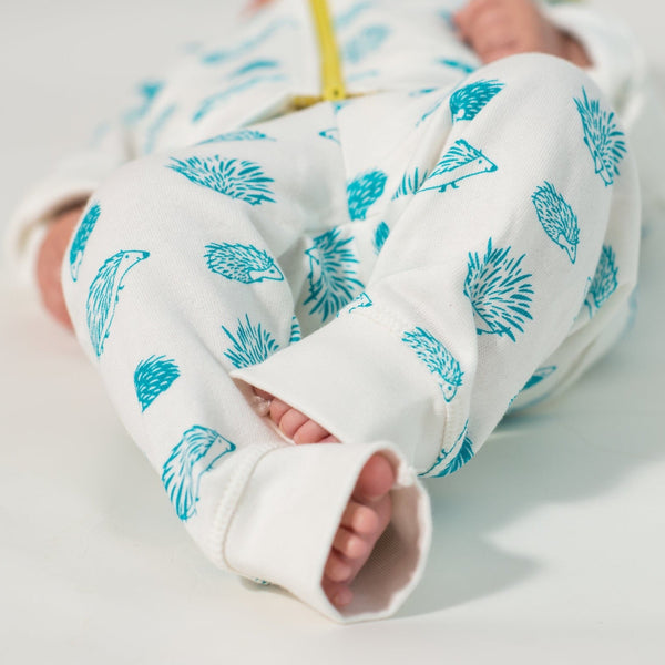 Porcupine Sweat Set -Blue Tile