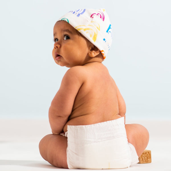 Organic Rainbow Beanie