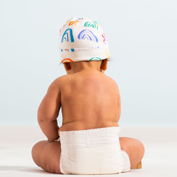 Organic Baby Beanie Gift Set