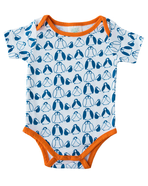 Penguin Onesie - mirasa, clothing - organic cotton baby clothing 