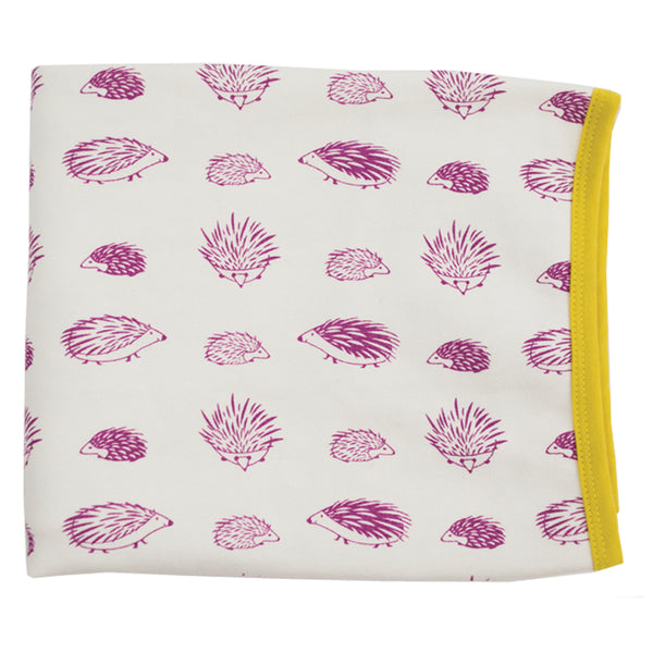 Organic Porcupine Blanket - fuchsia - mirasa