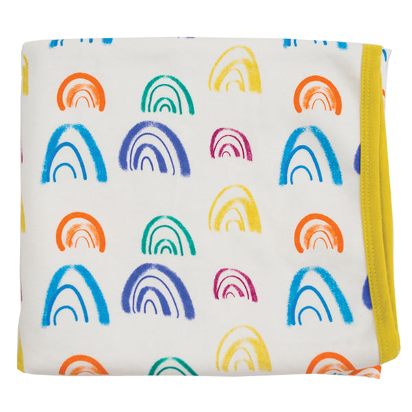 *New* rainbow blanket - mirasa, blankets - organic cotton baby clothing 