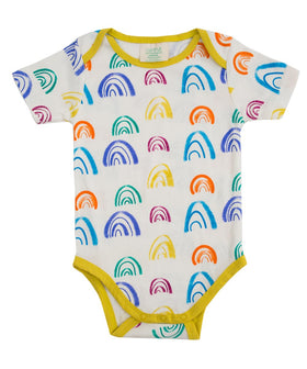 *New* rainbow onesie - mirasa, clothing - organic cotton baby clothing 