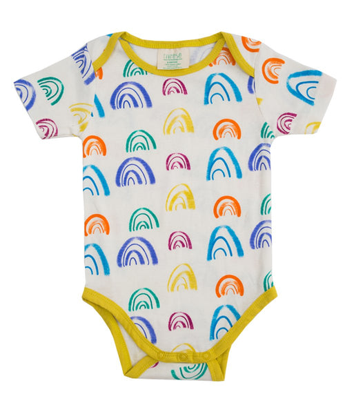 *New* rainbow onesie - mirasa, clothing - organic cotton baby clothing 