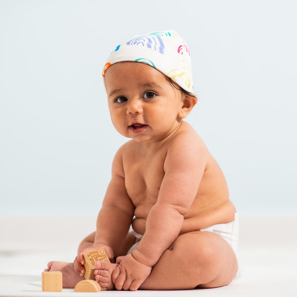 Organic Rainbow Beanie