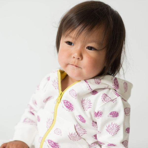 *New* Porcupine Hoody - mirasa, clothing - organic cotton baby clothing 